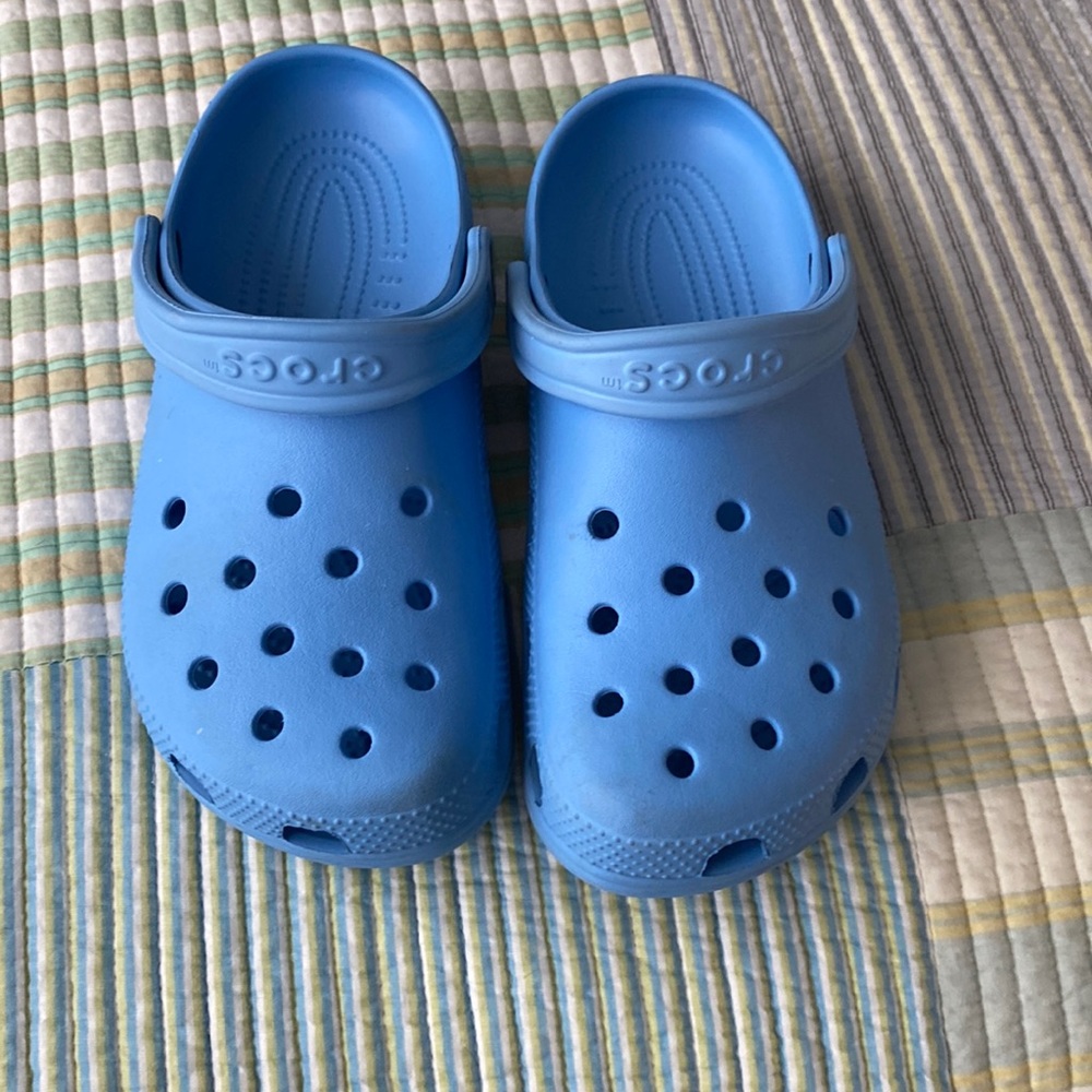 Classic Crocs.